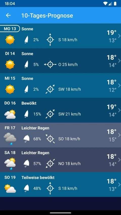 Wetter Österreich XL PRO स्क्रीनशॉट 9