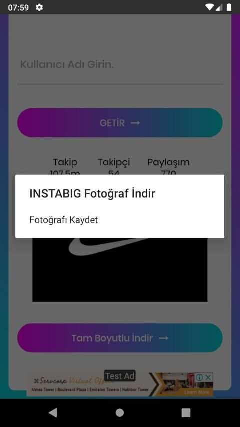 İnstagram Profil Fotoğrafı Büyütme - InstaBIG screenshot 1