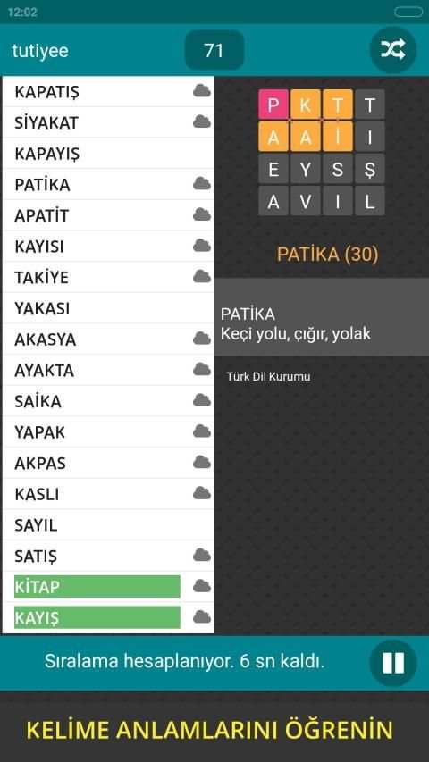 Kelime Bul screenshot 1