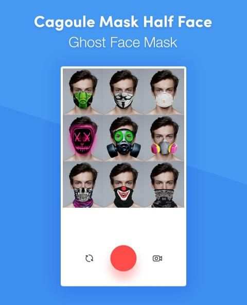 Cagoule Mask Half Face | Ghost Face Mask screenshot 1