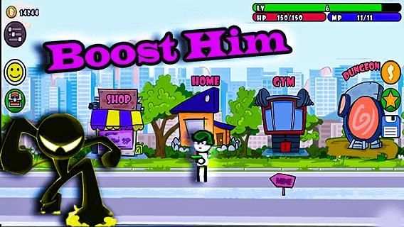 stickman games fighting स्क्रीनशॉट 2