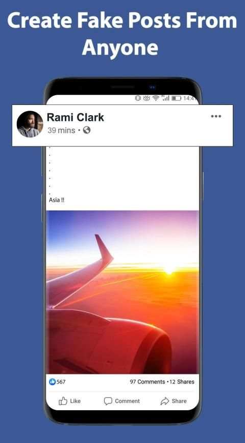 Fake Post Maker For Facebook screenshot 2