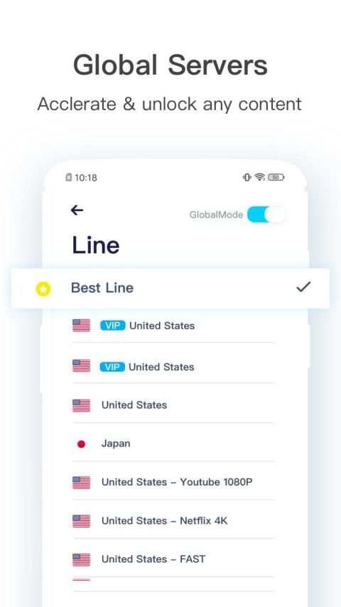 Upnet VPN स्क्रीनशॉट 2