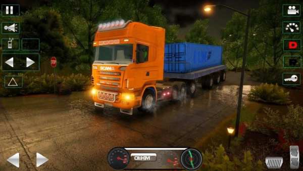 Heavy Truck Drive Simulator:Road Train Transporter स्क्रीनशॉट 6