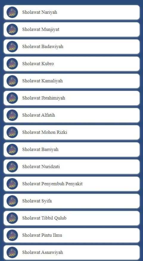 Lagu Sholawat Langitan offline screenshot 4