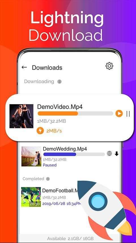 Videoder: Video Downloader Fast and Free 2020 screenshot 2