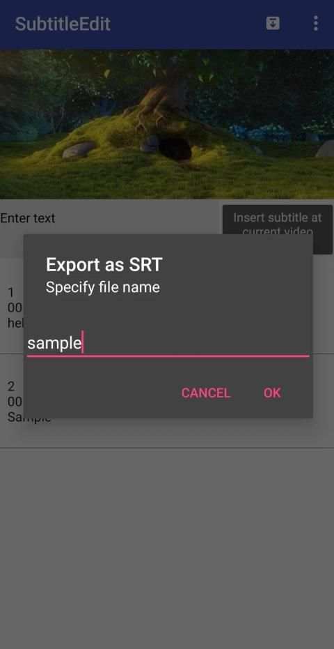 SubEdit - Edit, create, synchronize subtitles स्क्रीनशॉट 7