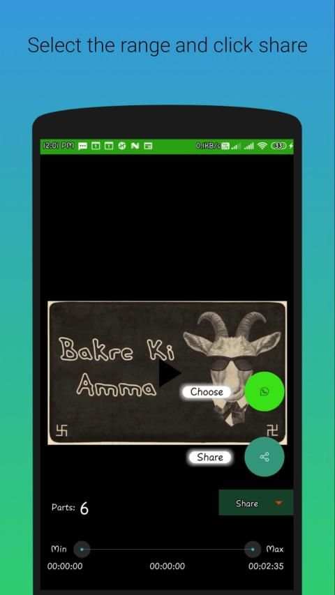 Video Splitter for Whatsapp status | Whatshare screenshot 6