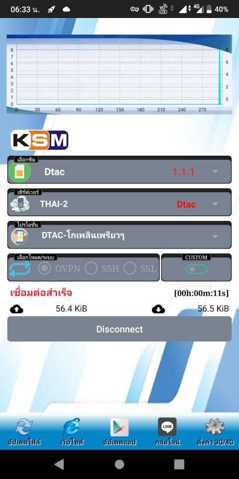 Dragon SSH-VPN screenshot 4