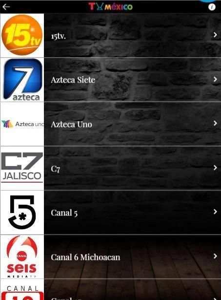 TV México Señal Abierta screenshot 2