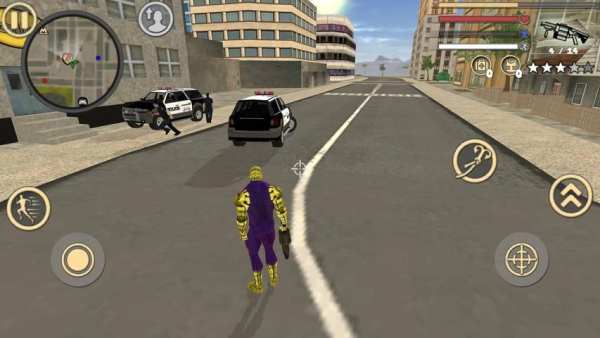 Spider Rope Hero Frog Strange Ninja Gangster Crime screenshot 2