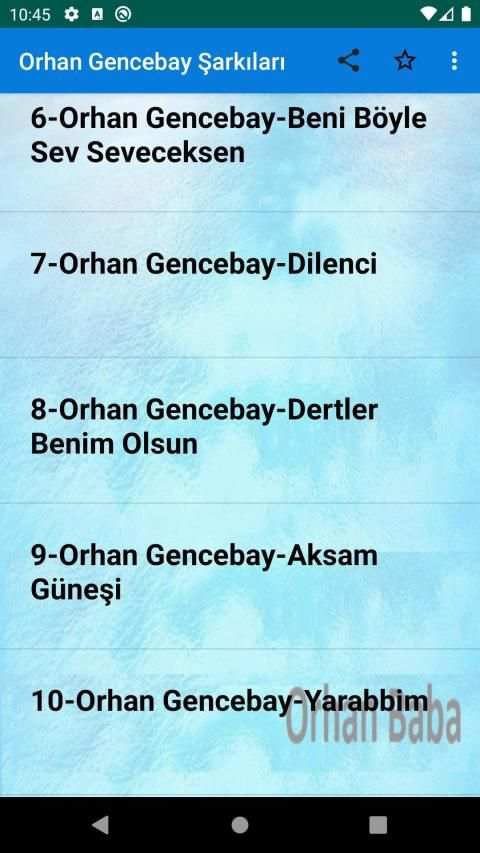 Orhan Gencebay Şarkıları (internetsiz) screenshot 5
