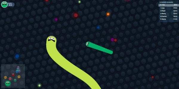 Angry Worms.io स्क्रीनशॉट 5