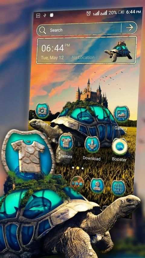 Giant Turtle Fantasy Launcher Theme screenshot 5