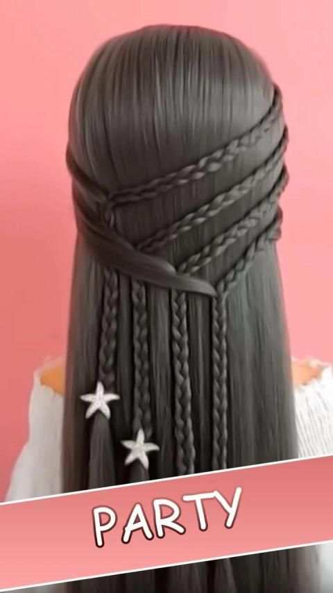 Girls Hair Style Videos ( Offline ) screenshot 6
