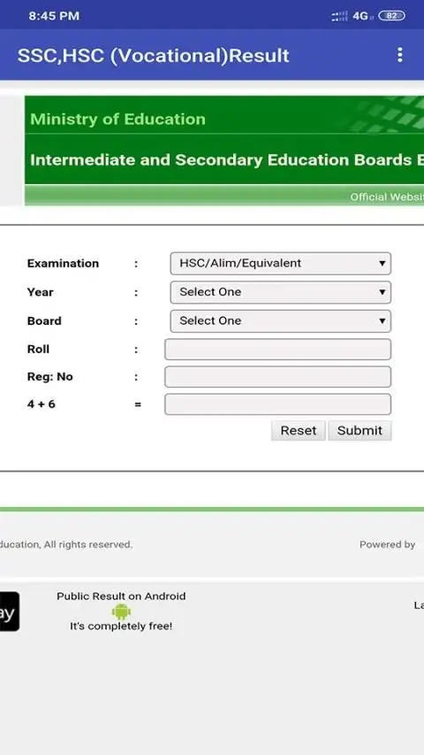 All Exam Result BD screenshot 3