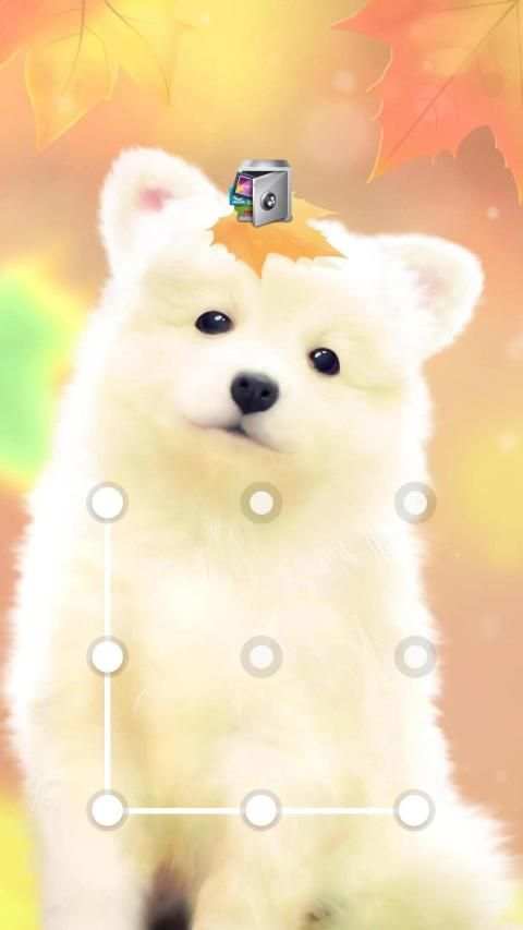 AppLock Live Theme Puppy – Paid Theme screenshot 4