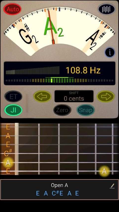 Guitar Tuner Pro स्क्रीनशॉट 5