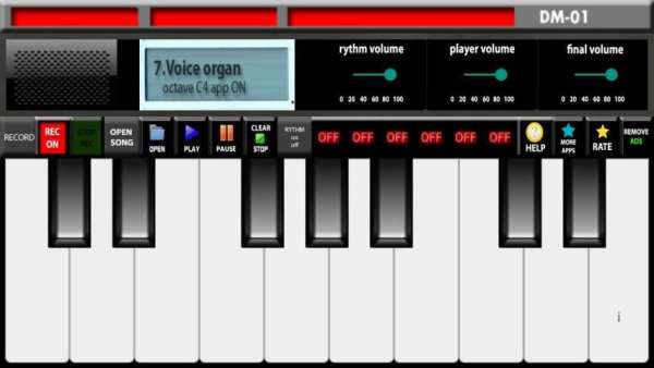 Electronic organ screenshot 4