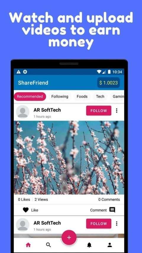 ShareFriend - Watch funny video and make money screenshot 6