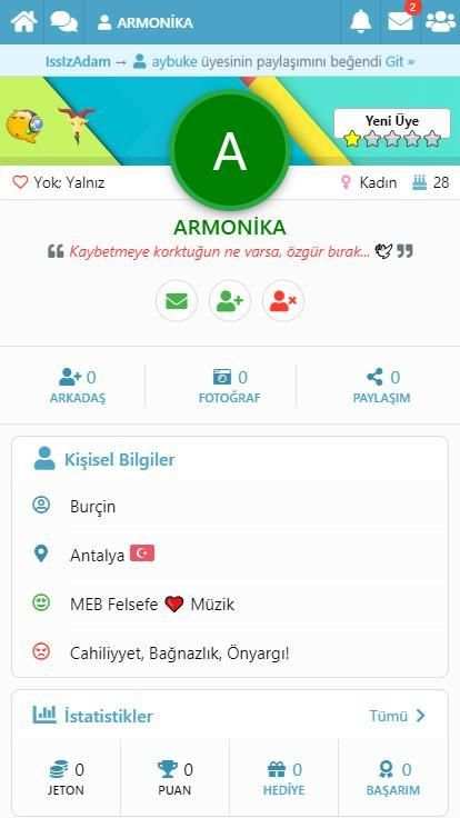 Seviyo Sohbet ve Arkadaşlık screenshot 3