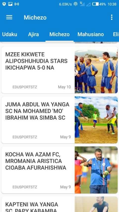 Edusportstz News स्क्रीनशॉट 15