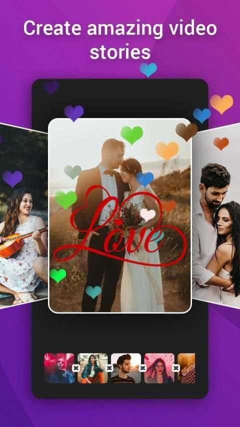 MBit Wave Particle.ly Wedding Video Maker screenshot 7