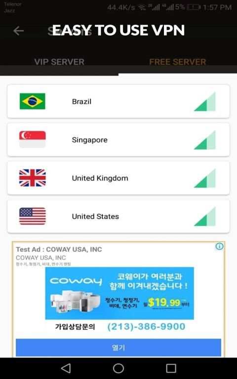 Current VPN - Free VPN Proxy Server And Secure VPN स्क्रीनशॉट 3