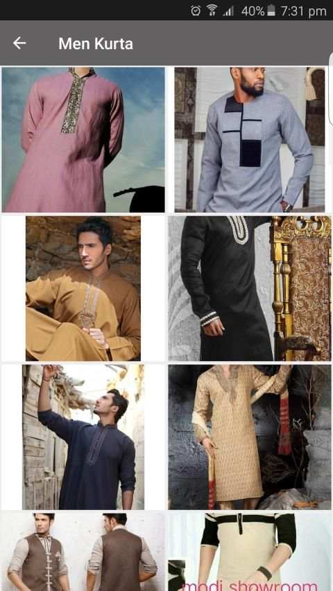 Mens kurta Design screenshot 4