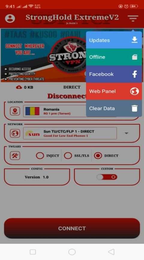 StrongHold VPN EXTREME v2.0 screenshot 4