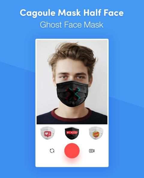 Cagoule Mask Half Face | Ghost Face Mask screenshot 6