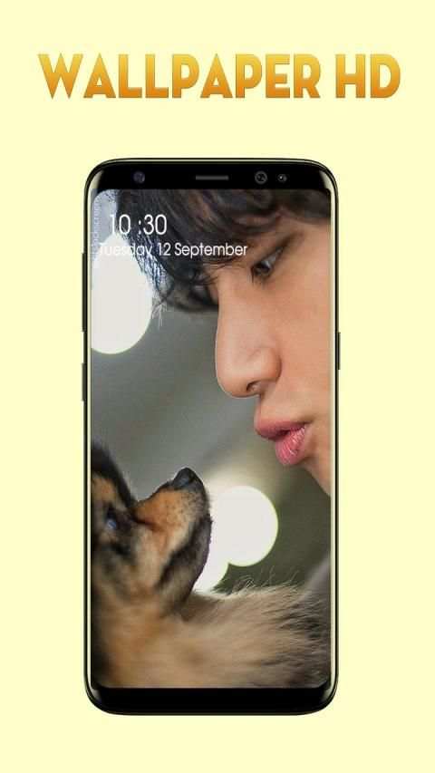 Kim Tae-Hyung (BTS) Wallpaper HD screenshot 3