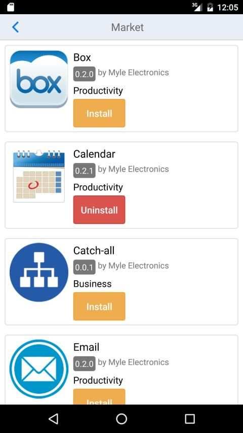 MYLE App स्क्रीनशॉट 1
