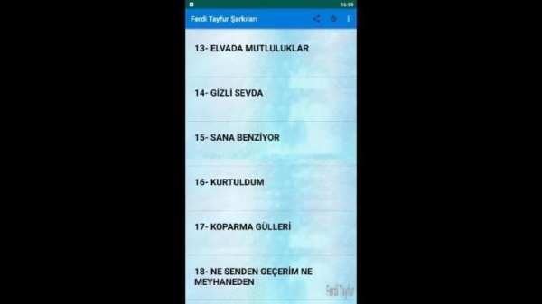 Ferdi Tayfur Şarkıları 2020(İnternetsiz) 4 تصوير الشاشة