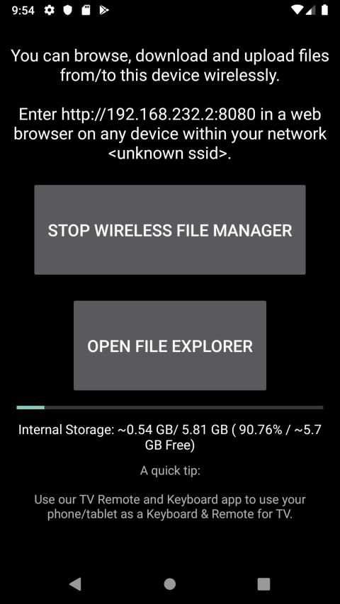 Wireless File Manager : Send Files to TV screenshot 11
