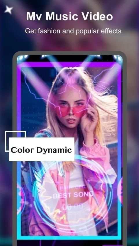MV Music Video - Magic video editor video effect स्क्रीनशॉट 3
