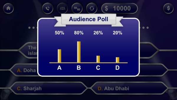 Millionaire 2020 - Trivia Quiz Game स्क्रीनशॉट 6