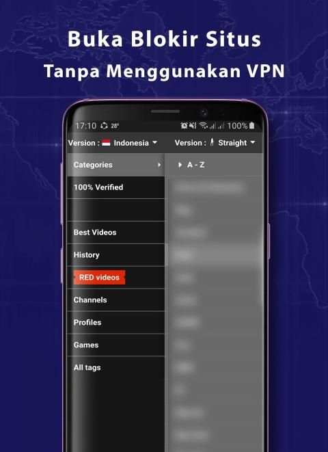 Proxy Browser Anti Blokir screenshot 1