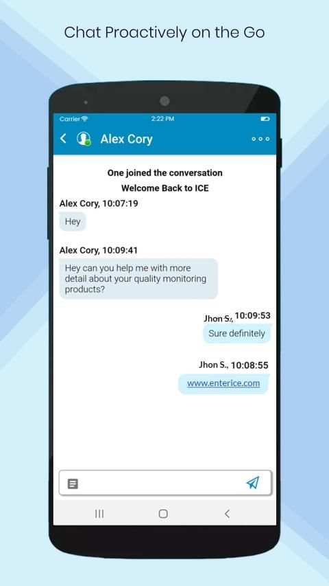 ICE Live Chat screenshot 4