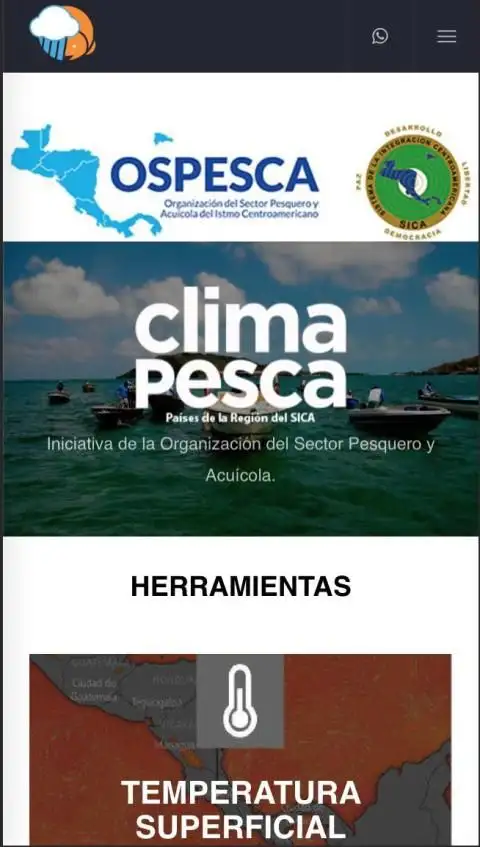 Clima Pesca – Iniciativa de la Organización del Sector Pesquero y