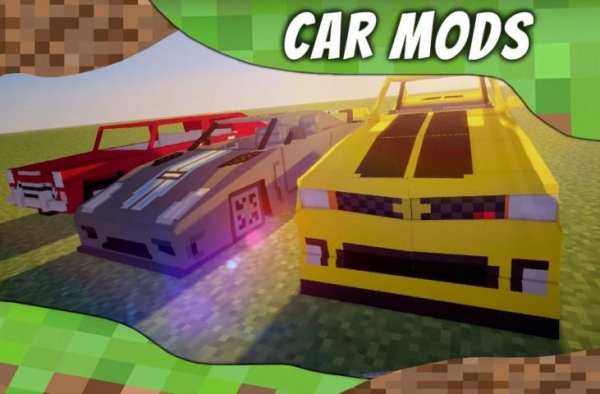 Cars for MCPE. Car Mods. स्क्रीनशॉट 1
