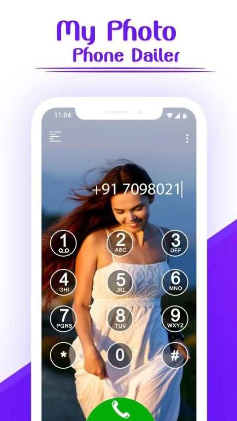 My Photo Phone Dialer screenshot 1