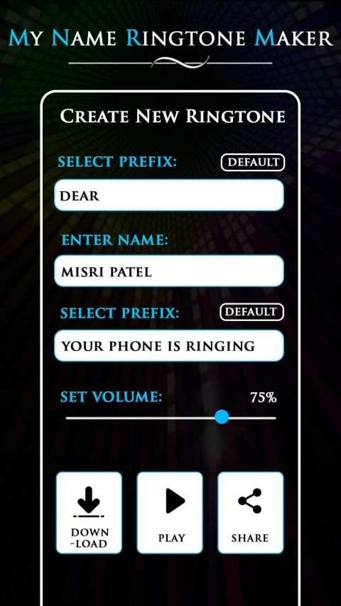 My Name Ringtone - Name Ringtone Maker screenshot 4