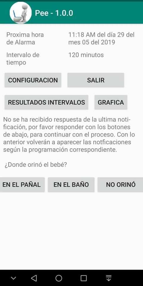 Pee Baby Sphincter - Control Esfínter para Bebes screenshot 3
