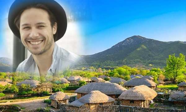 Beautiful Village Nature Photo Frames Application screenshot 2