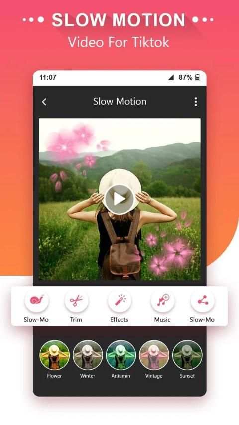 Slowtik - Slow Motion Video Maker स्क्रीनशॉट 2