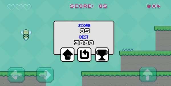 Ninja Frog - Platformer screenshot 1