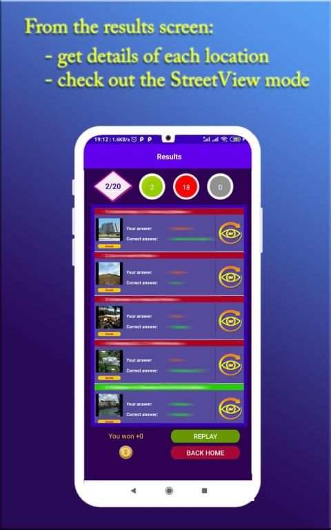 Guess Picts Location - Geography Quiz screenshot 2