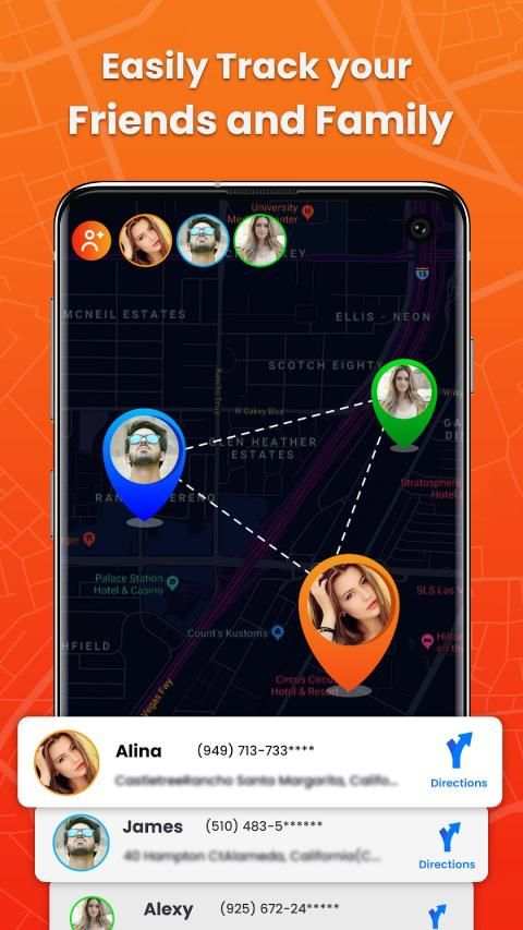 Family Tracker :Phone Locator by Number GPS Tacker скриншот 7