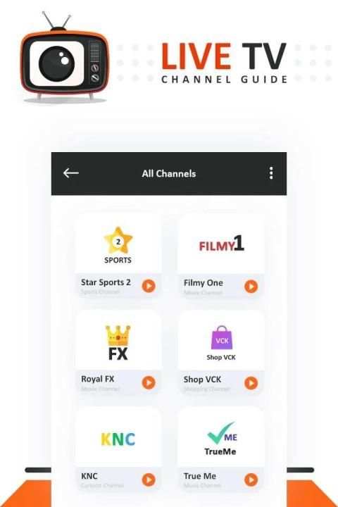 Live TV Channel, Movies, Sport Online Free Guide स्क्रीनशॉट 3
